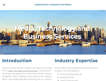 Tablet Screenshot of greenwichharborpartners.com